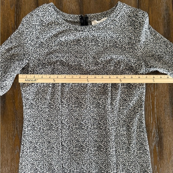 LOFT Women’s Leopard Print Sheath Midi Dress Size 8 - Picture 8 of 13